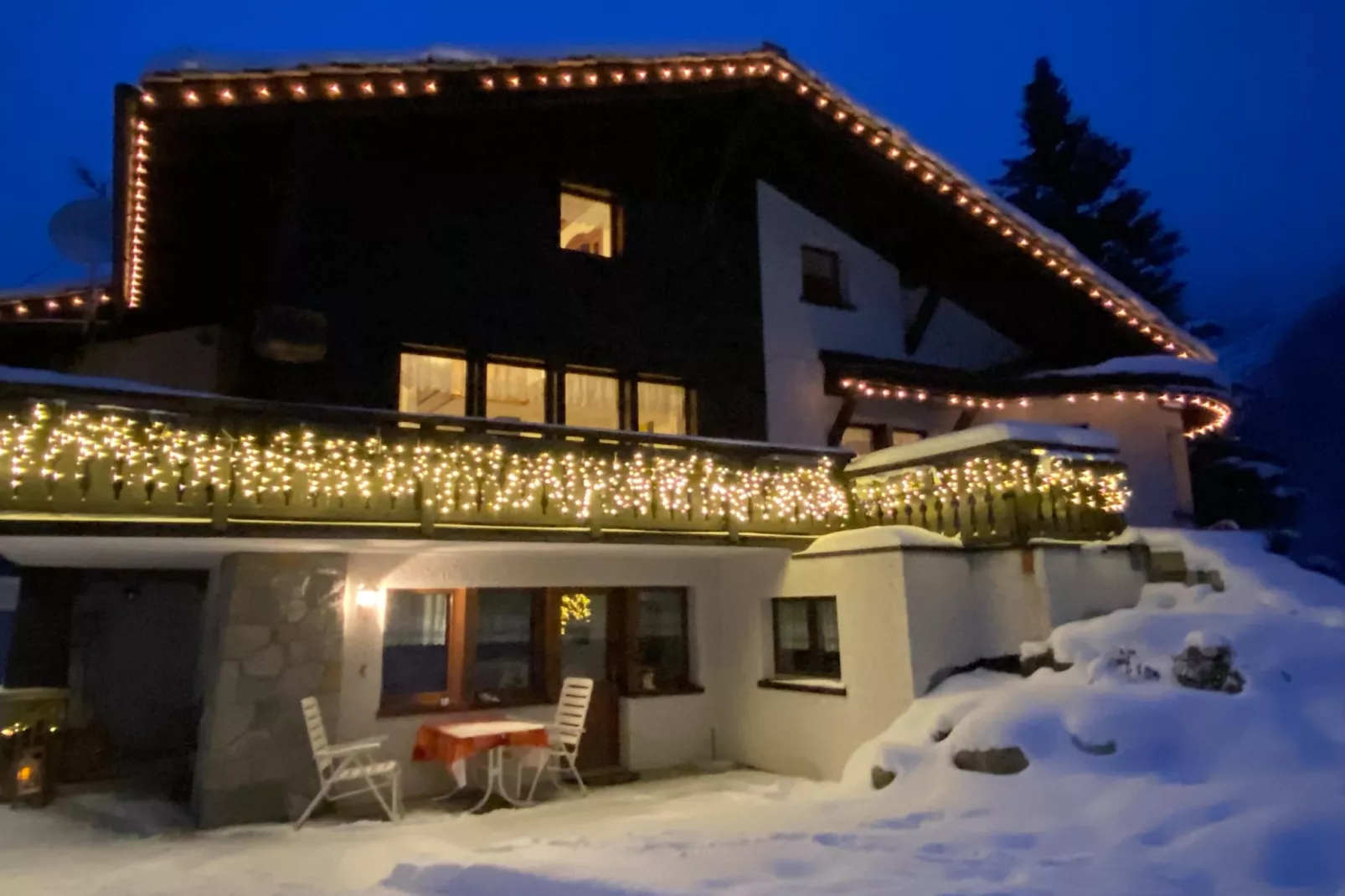 Chalet Sunstar kleine Wohnung-Exterieur winter