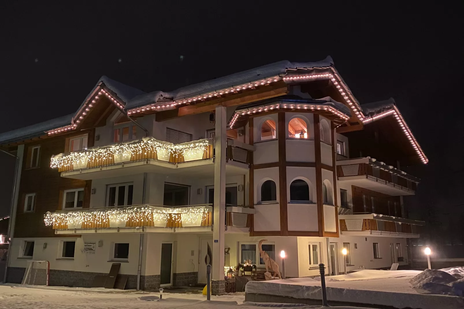 Haus Alpenstern Wohnung Distel-Exterieur winter