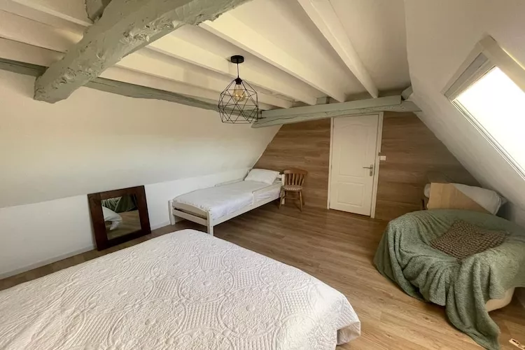 Gîte chaleureux en Corrèze-Slaapkamer