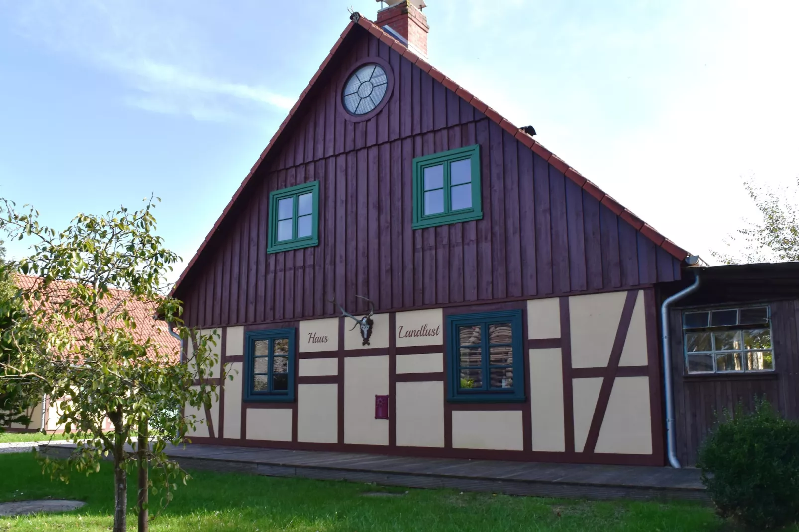 Ferienhaus Landlust - 2Personen-Buitenkant zomer