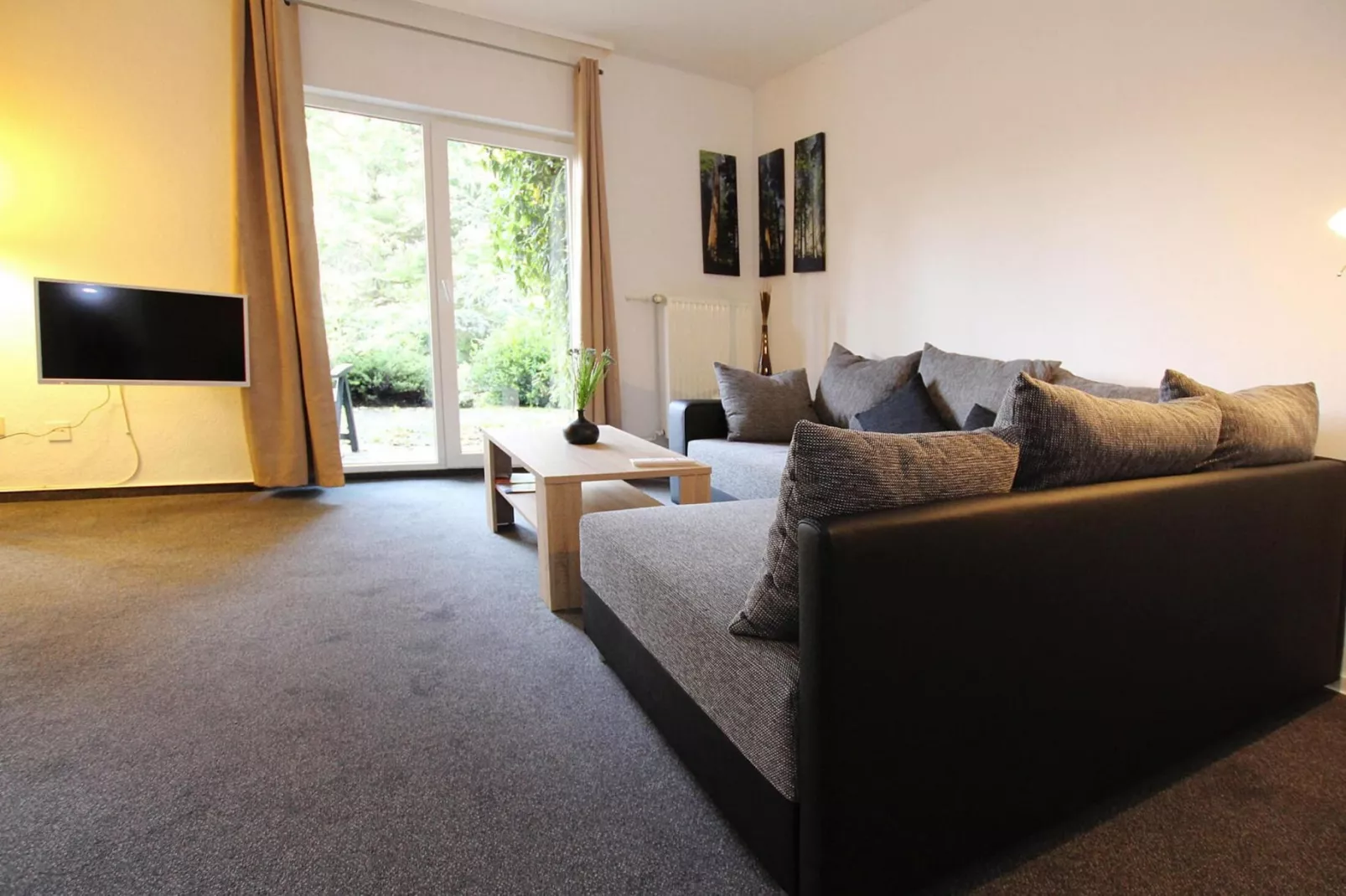 Hirschblick/Wohnung 6 2 Pers-Woonkamer