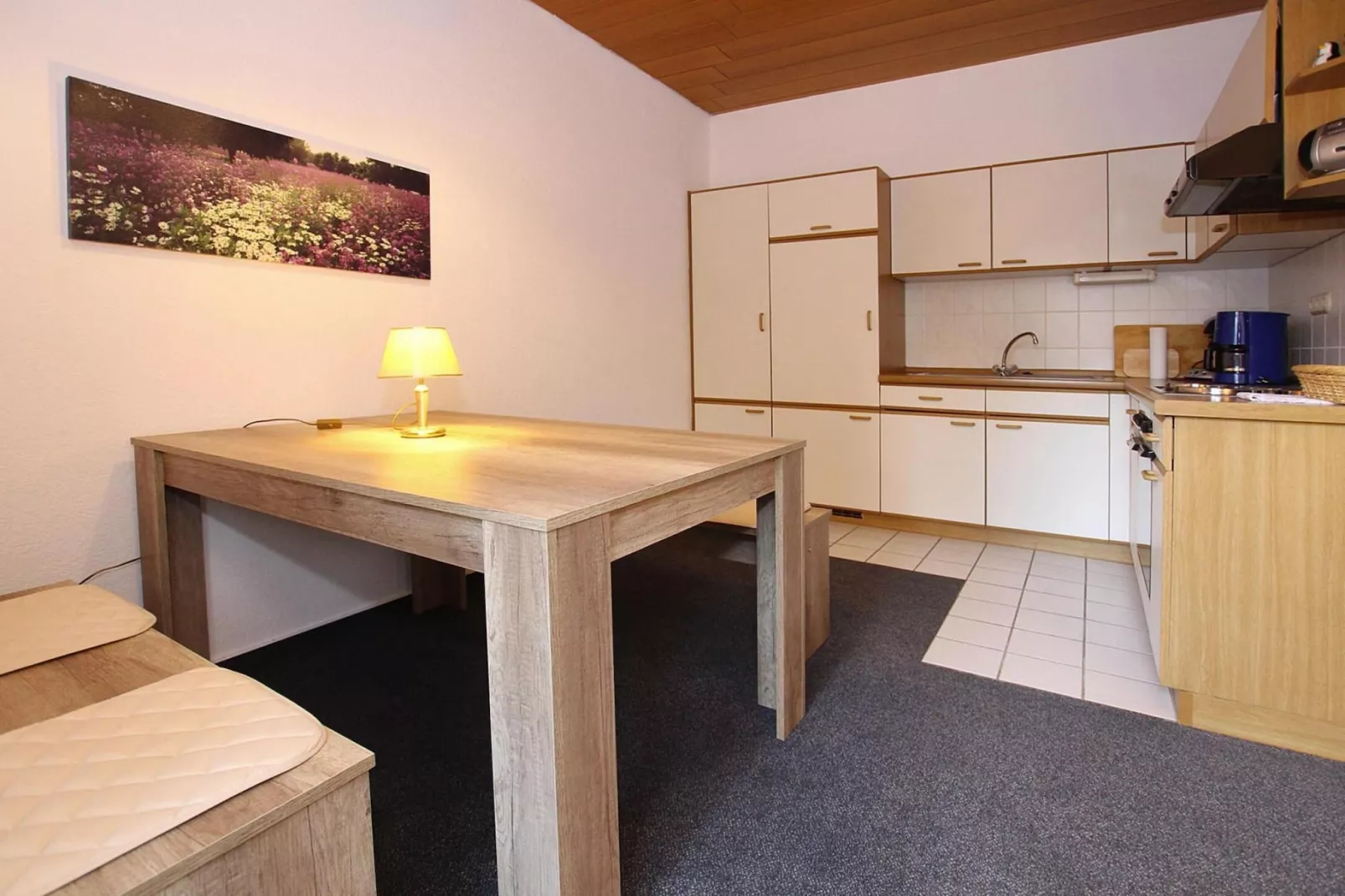 Hirschblick/Wohnung 6 2 Pers-Woonkamer