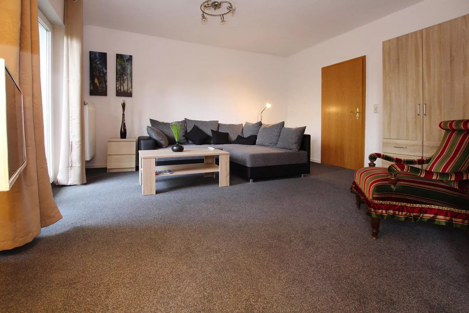 Hirschblick/Wohnung 6 2 Pers-Woonkamer