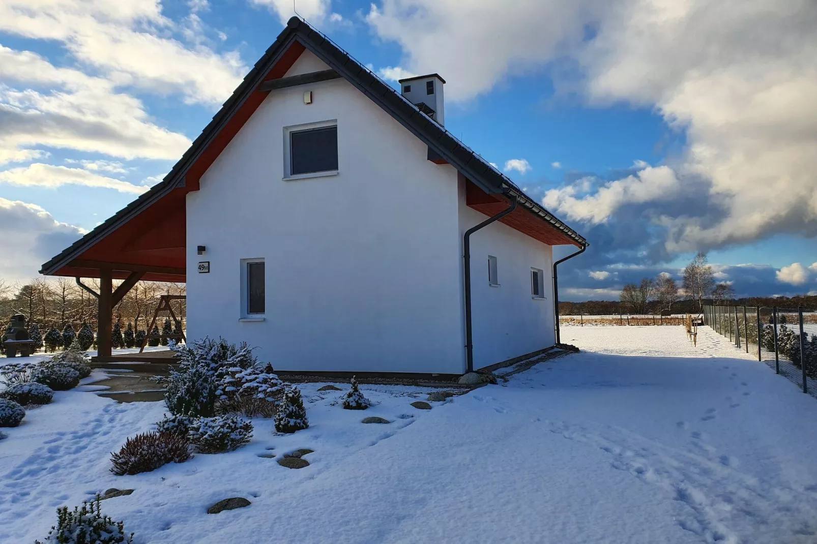 Holiday home in Smoldzino-Woonkamer