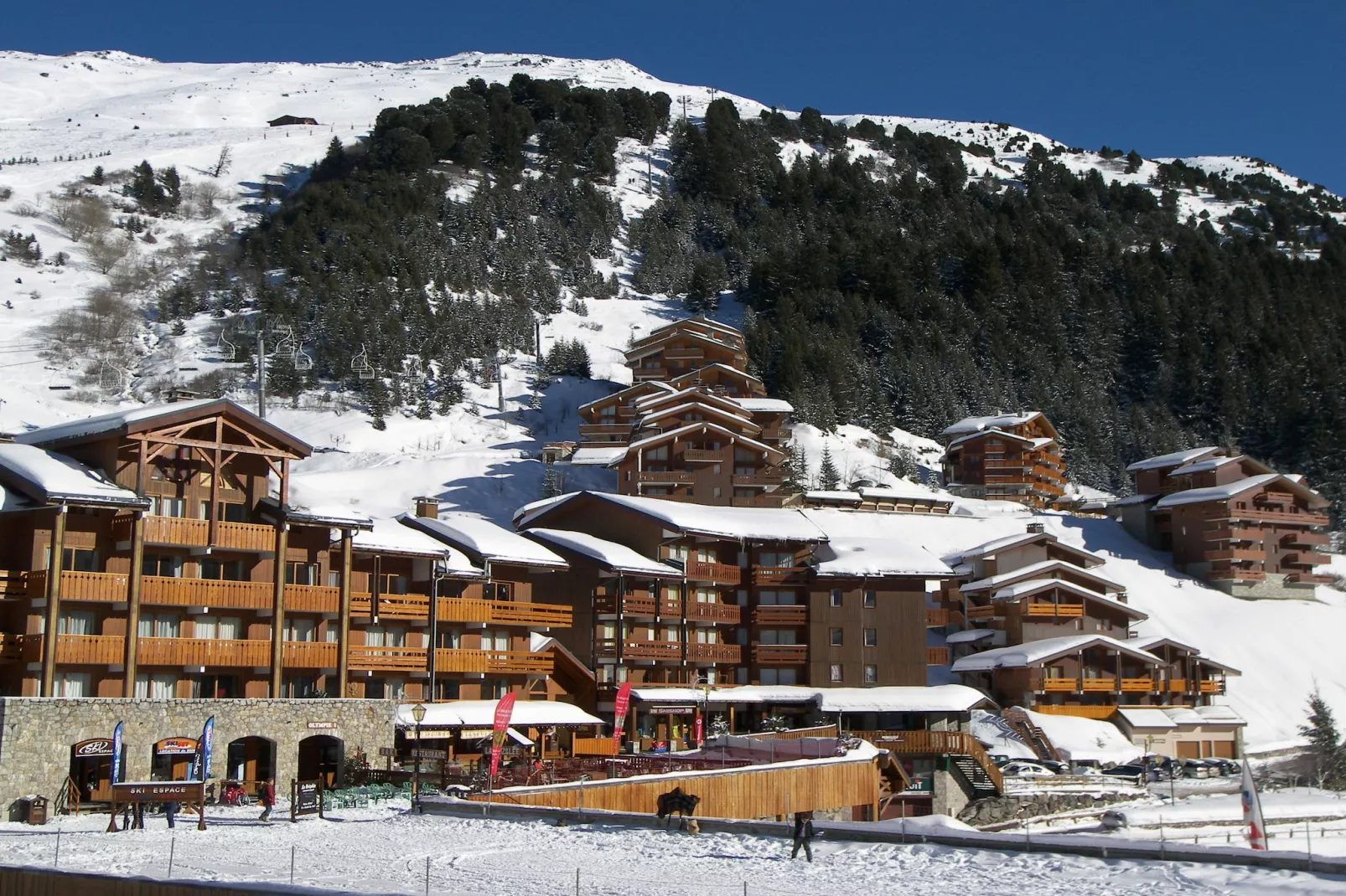 Residence alpinea-Gebied winter 1km