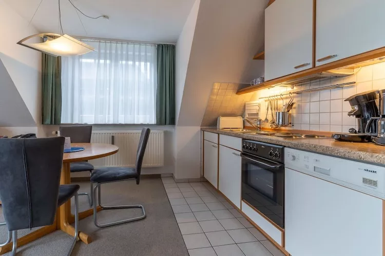 Haus Deichsfenne - Wohnung 4 / 4 Personen-Woonkamer