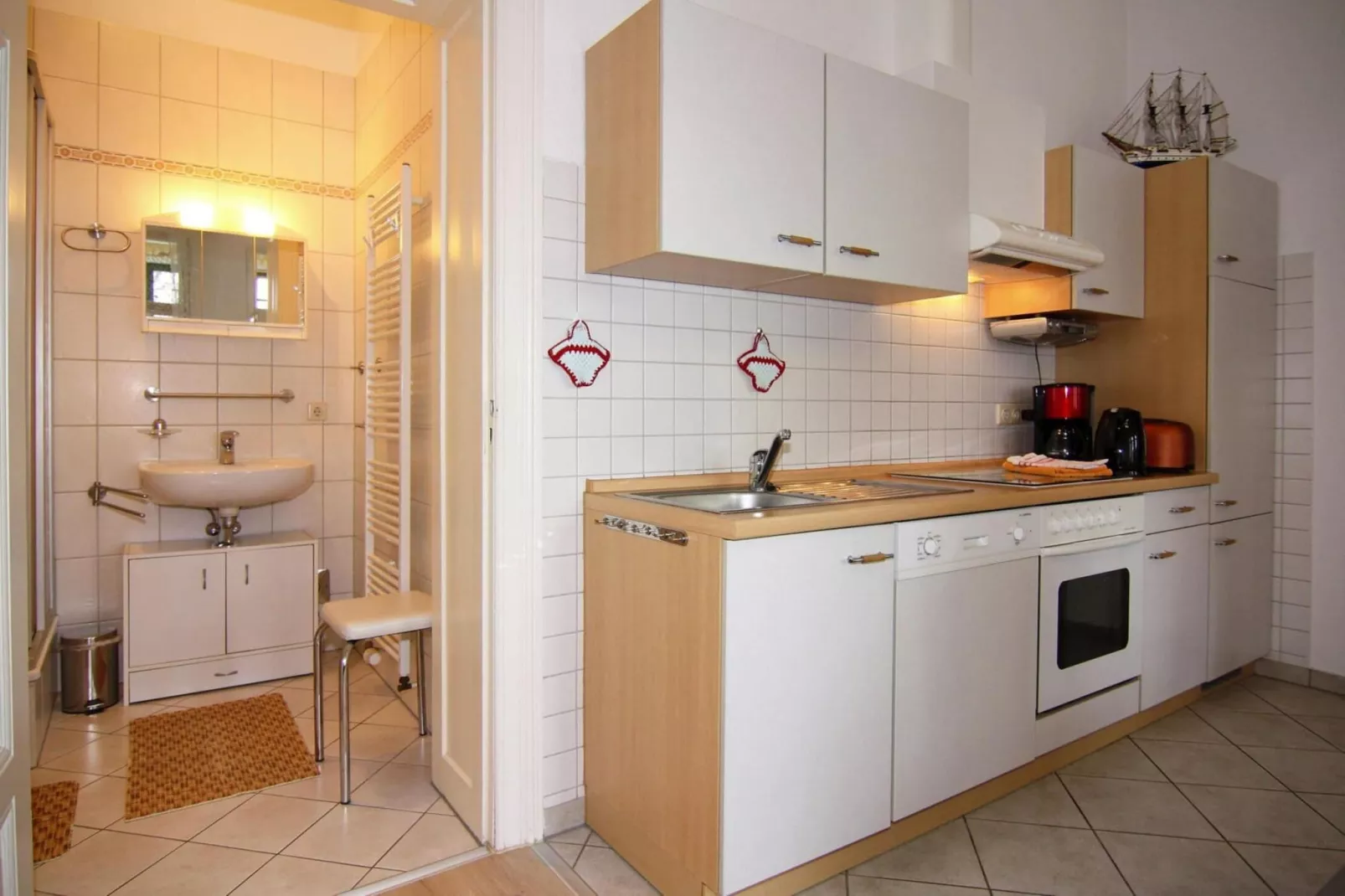 Ferienwohnung Morgenröte Ahlbeck-Keuken