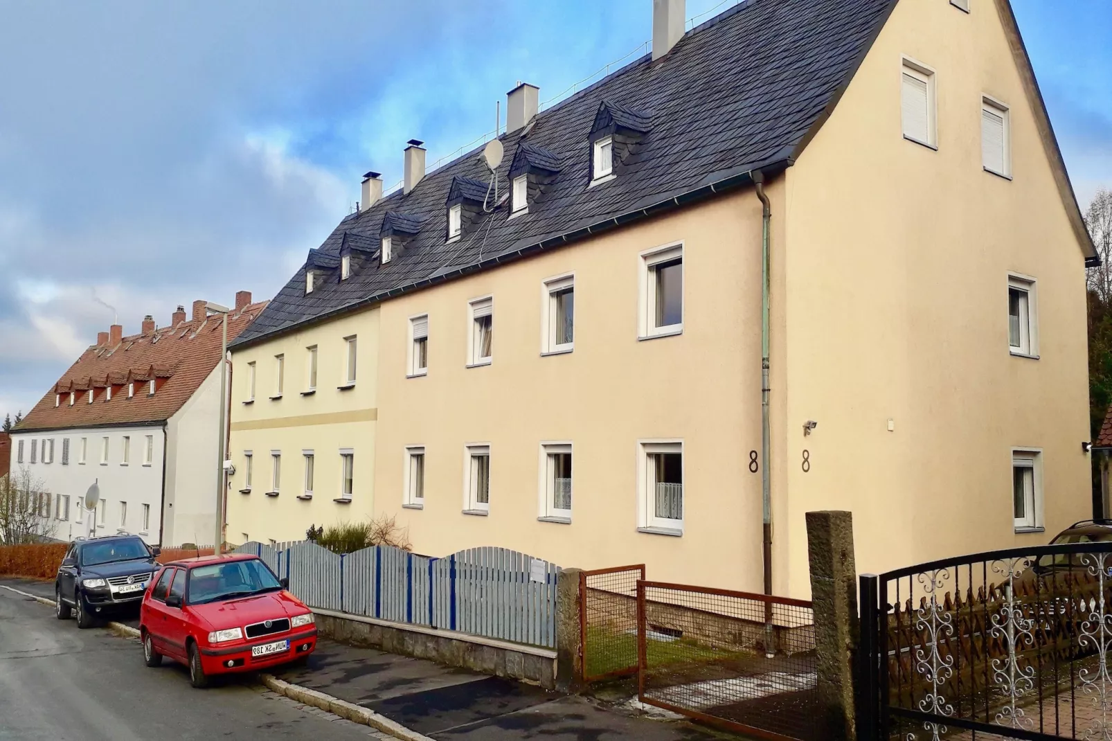 Ferienwohnung in Arzberg 1OG-Slaapkamer