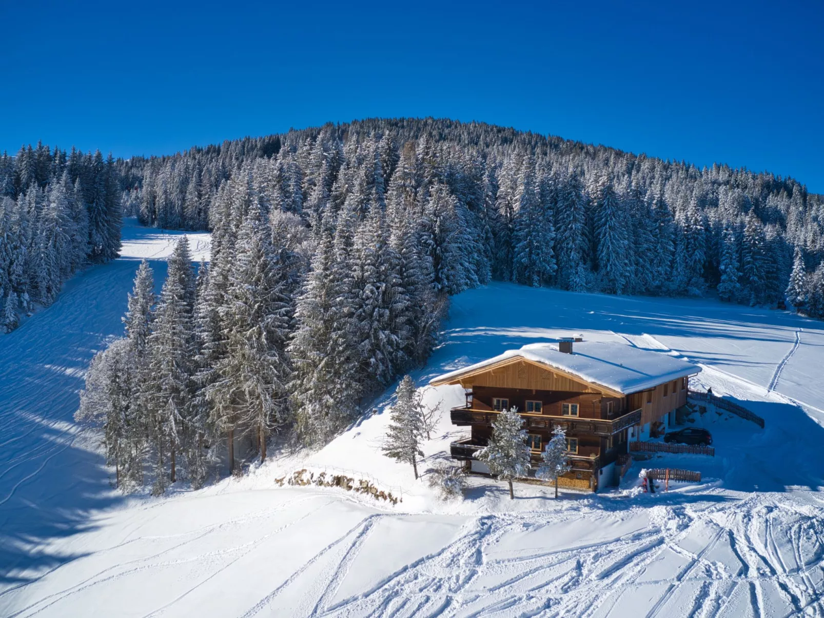 Chalet Edelweiß-Buiten