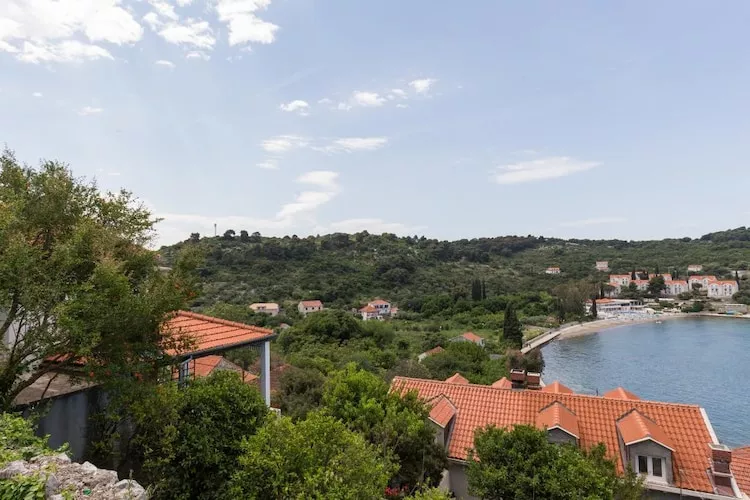 Apartments Miskovic - One Bedroom Apartment with Balcony and Sea view (Middle)-Uitzicht