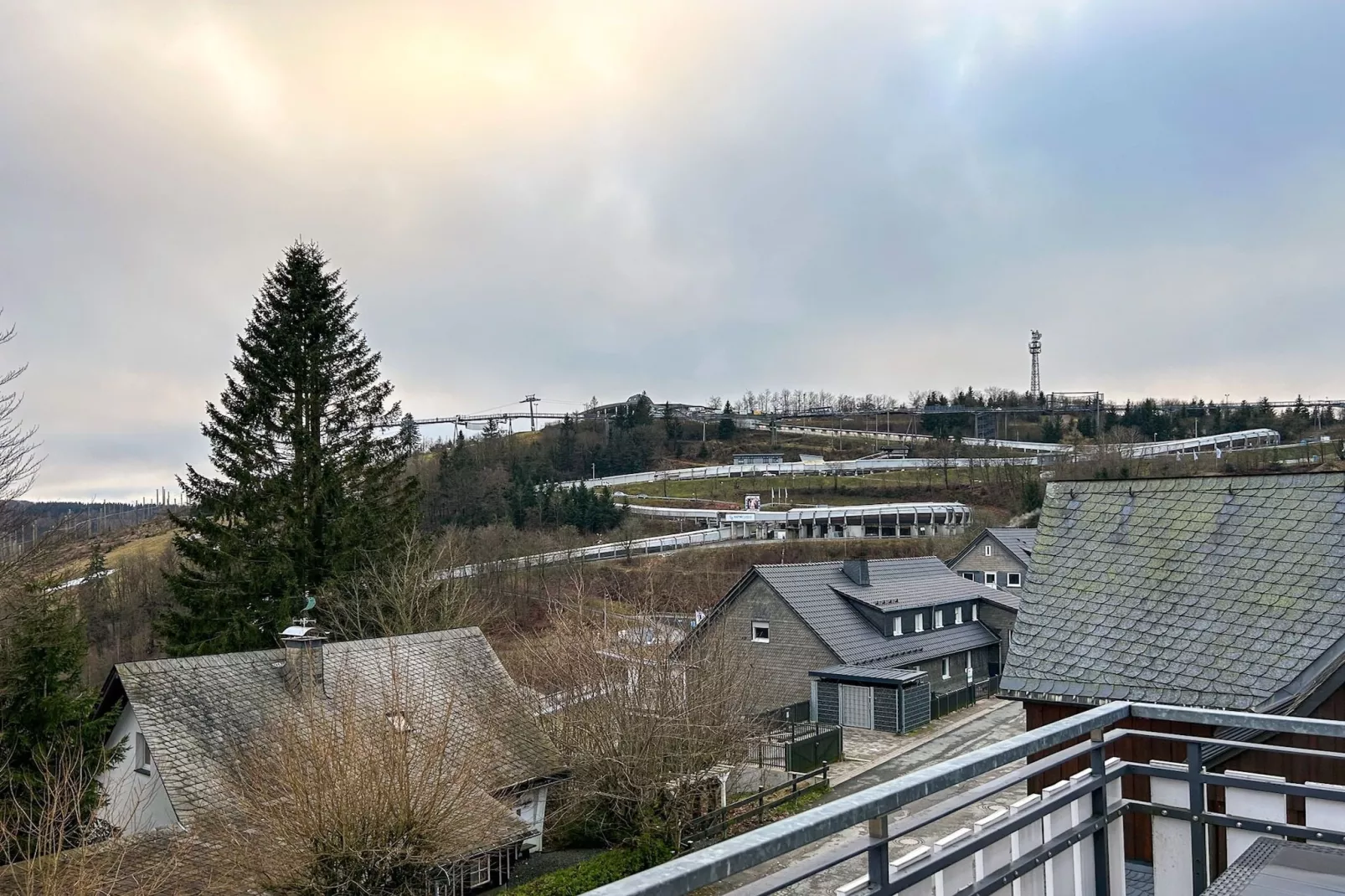 Apartment Buchenweg-Uitzicht winter