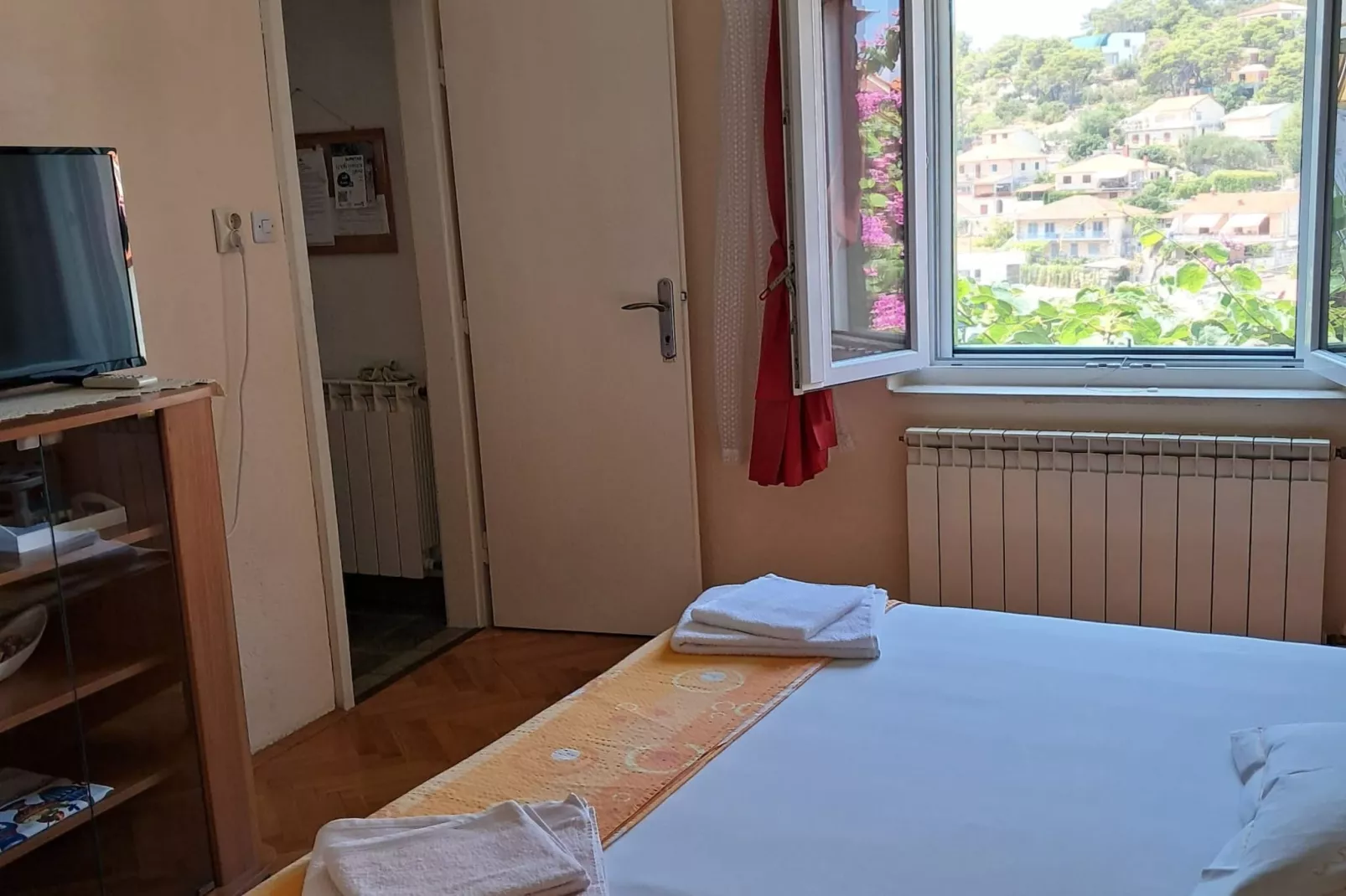 Apartments Gorana - One-Bedroom Apartment with Terrace and Sea View(A2) (ST)-Slaapkamer