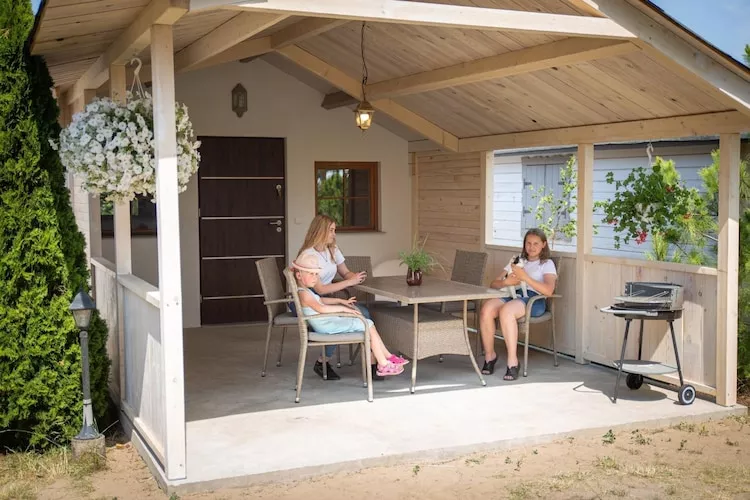 Holiday homes in Miedzyzdroje for 4 persons  25 qm TYP A-Uitzicht zomer