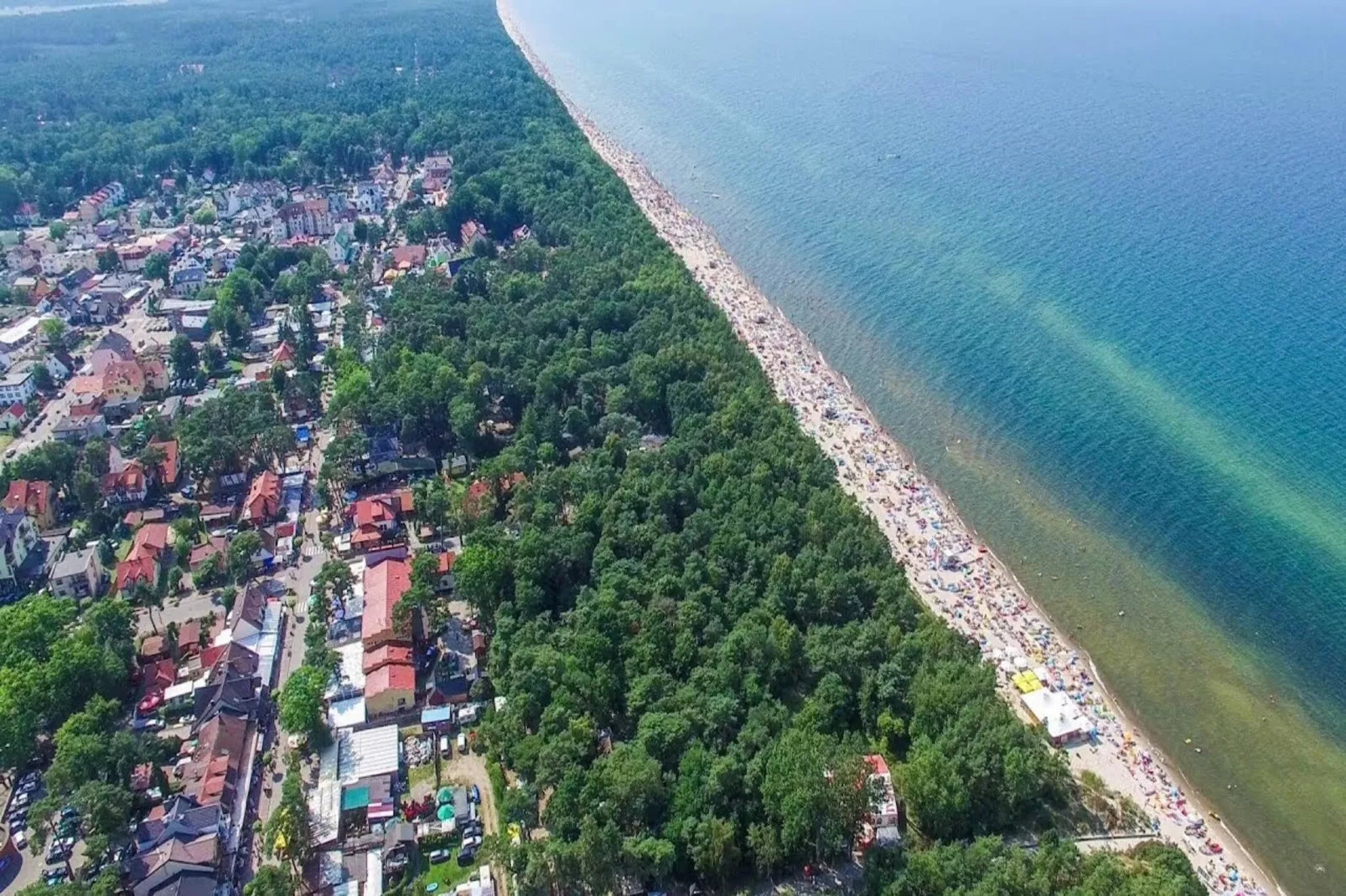 Apartamenty 3-osobowe Pobierowo-Buitenkant zomer