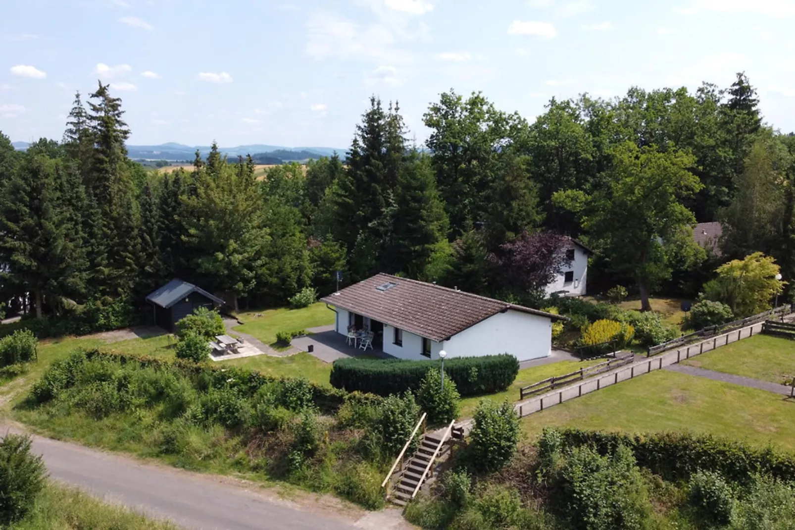 Ferienhaus Bremer-Buitenkant zomer