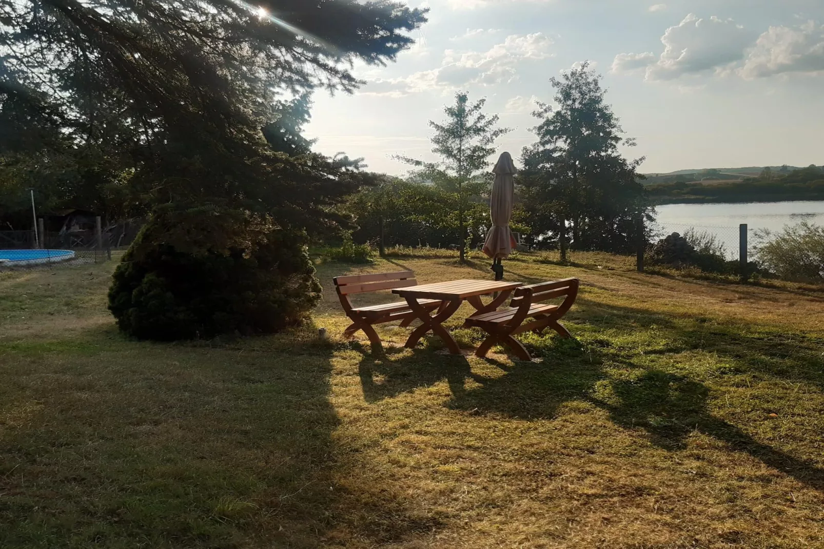 Ferienhaus am großen See-Tuinen zomer