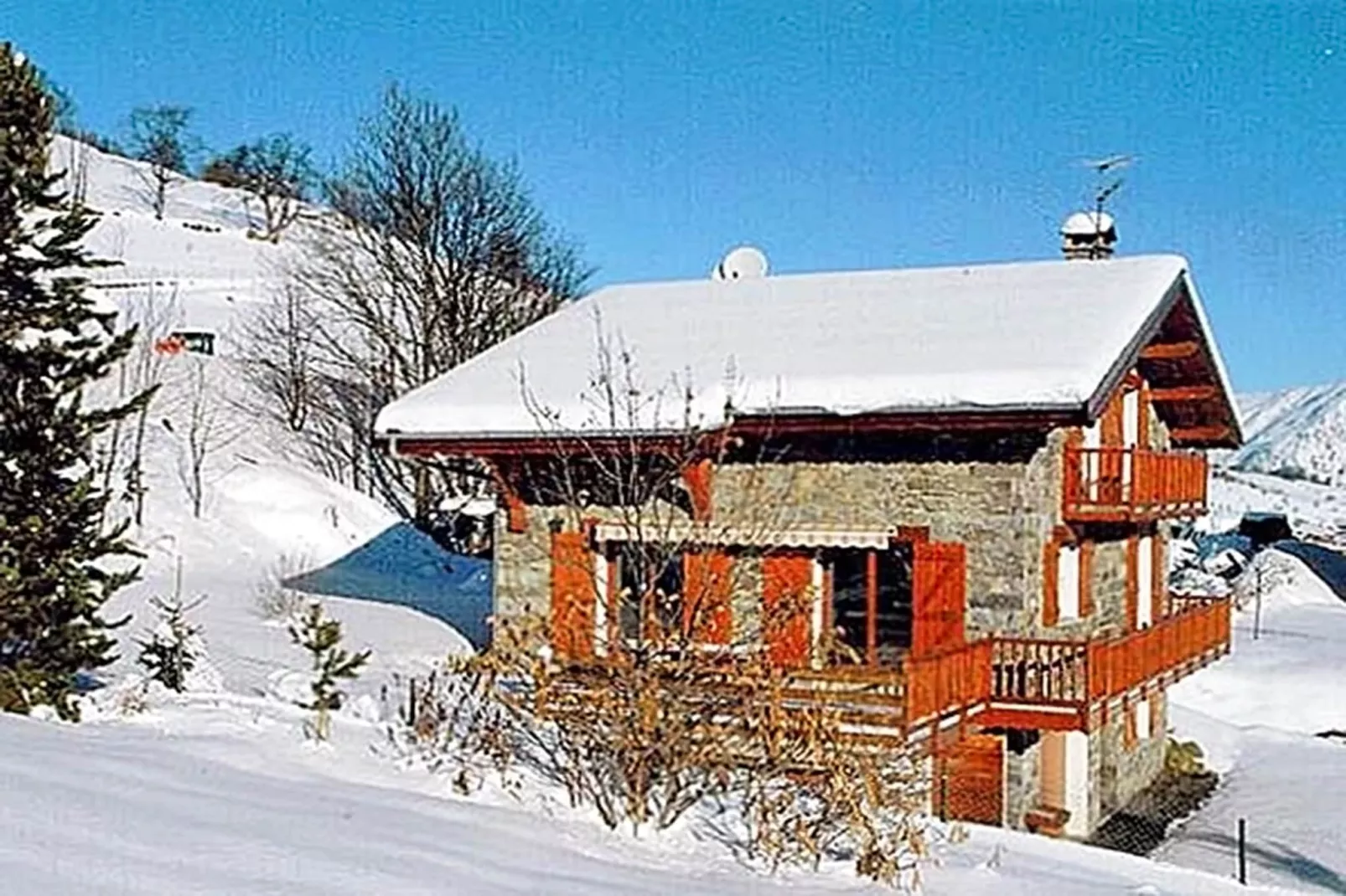 Chalet Flocon de Belleville-Badkamer