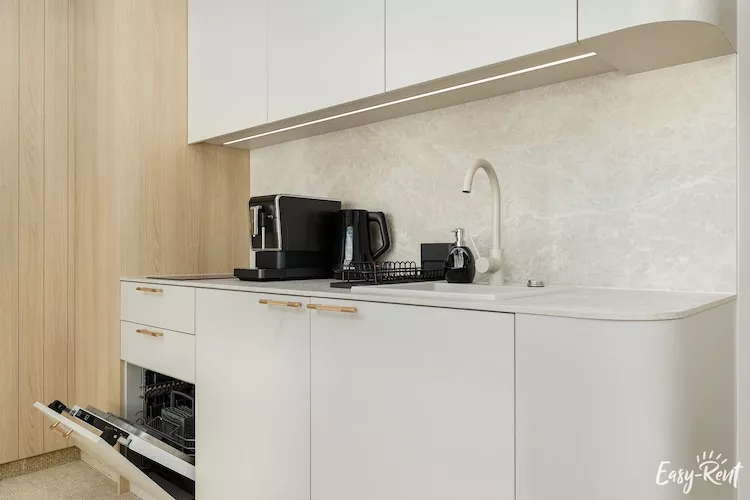 Apartament Uzdrowiskowa 4B-27 Łukęcin-Keuken