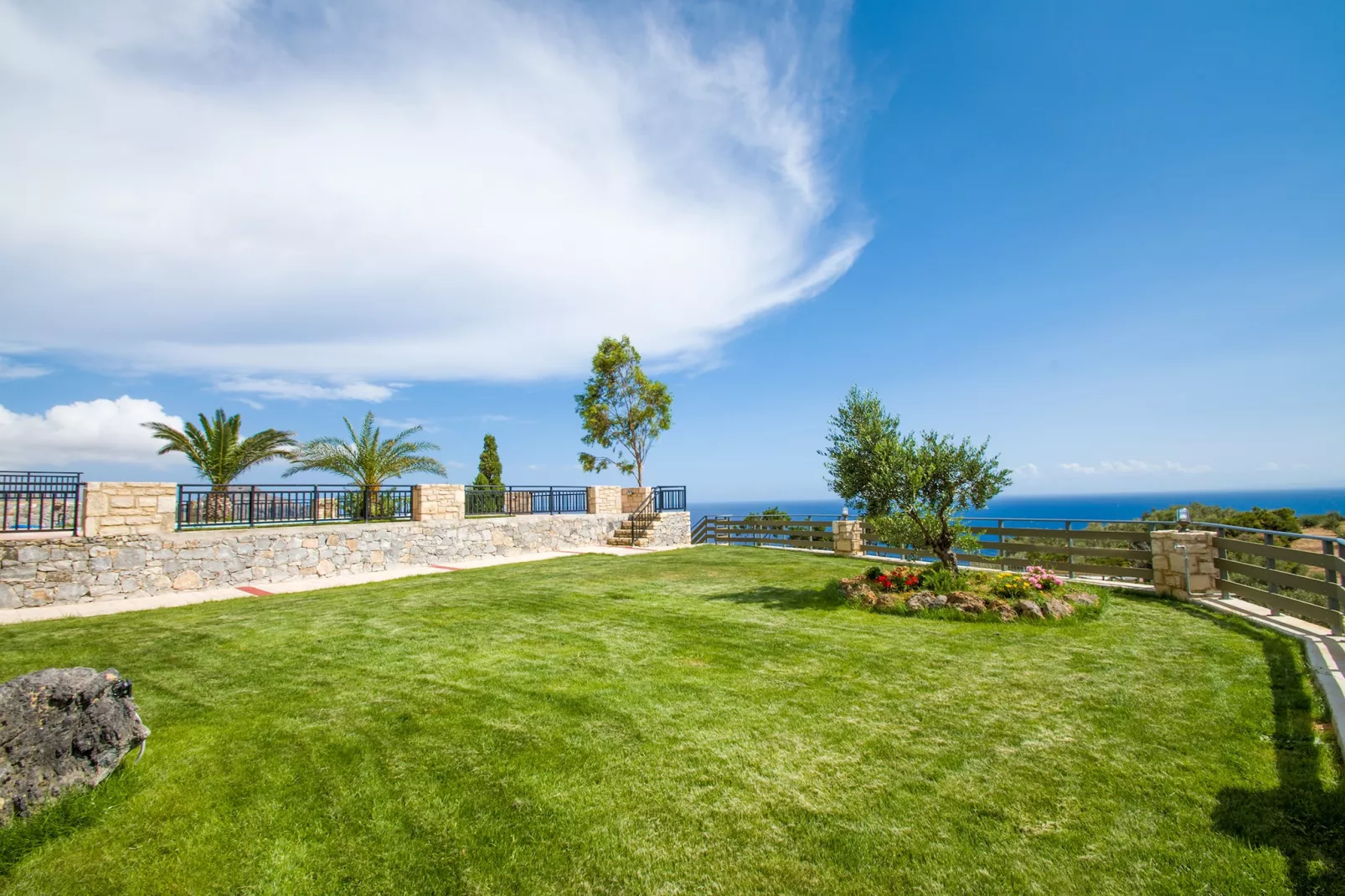 Souda Bay Loggia-Buitenlucht