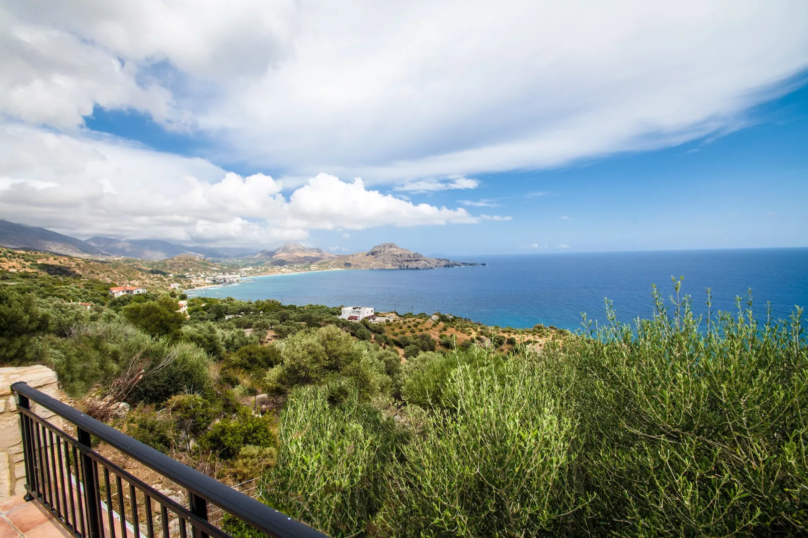 Souda Bay Loggia-Buitenlucht