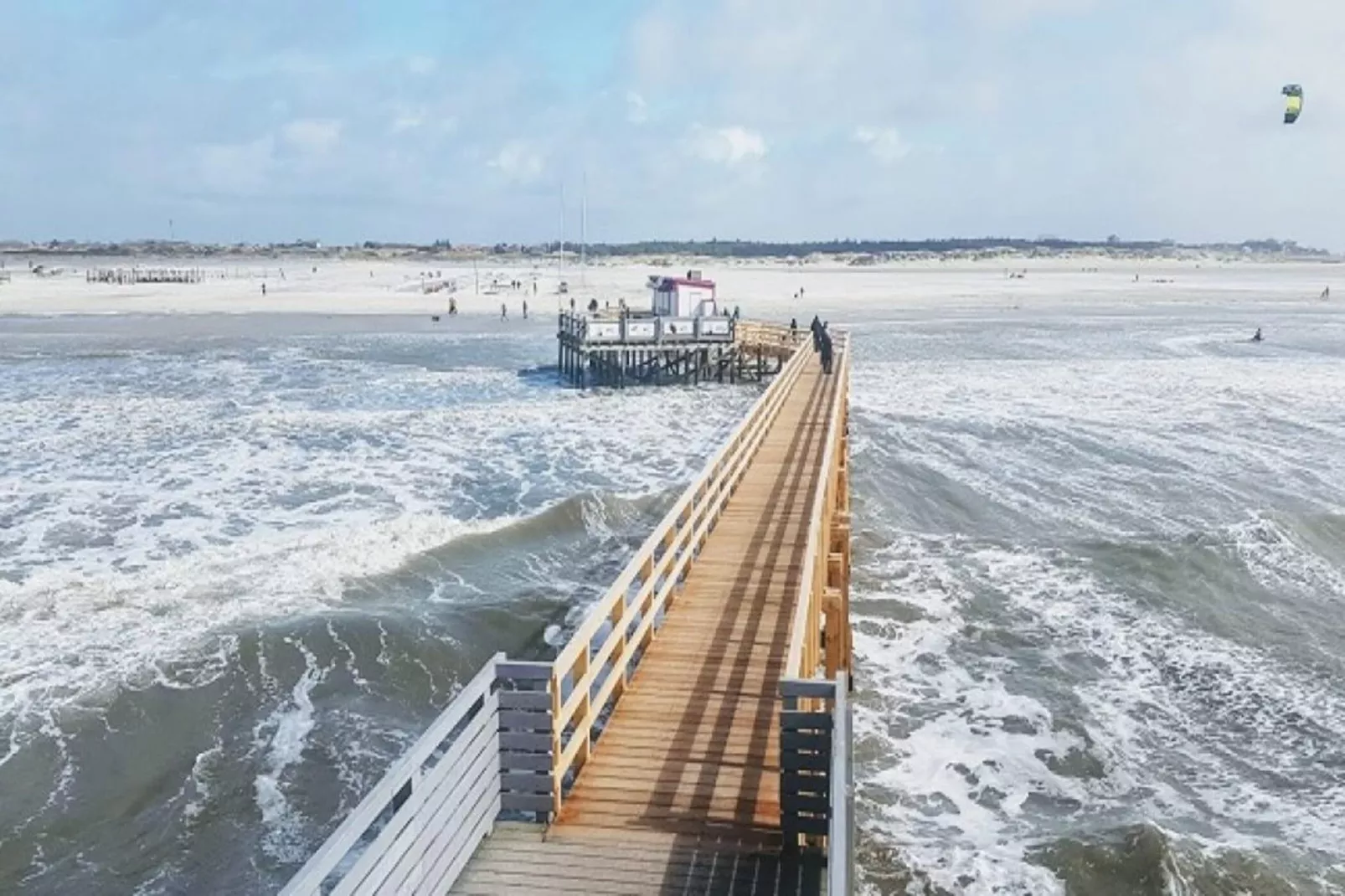 Ferienwohnung Nordseeblick in St Peter-Ording-Gebieden zomer 5km