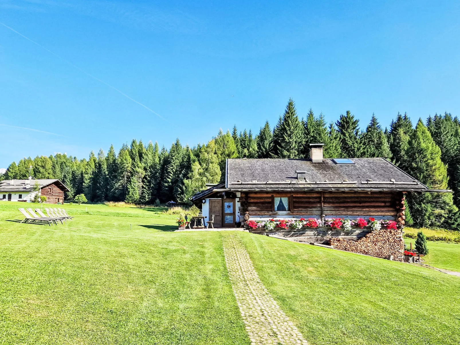 Chalet "Baita Tabià" Dolomites-Buiten