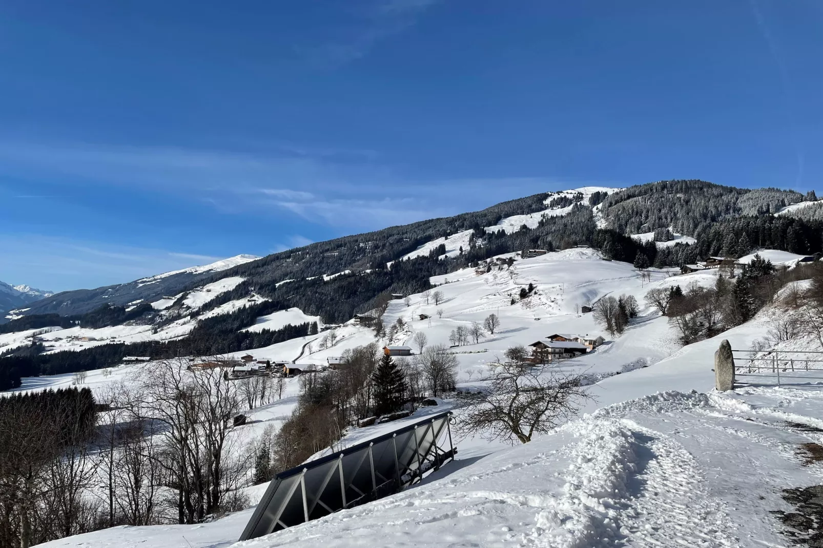 Motzerngut-Uitzicht winter