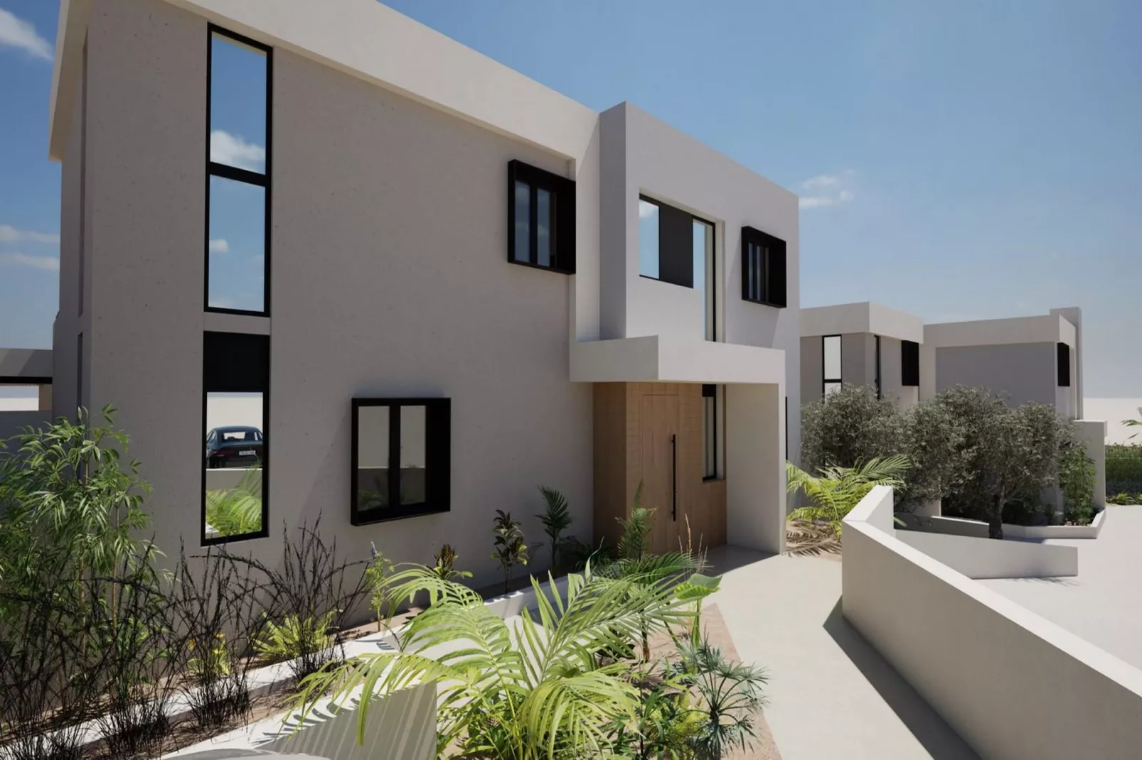 Ouranos Villa-Aether group villas