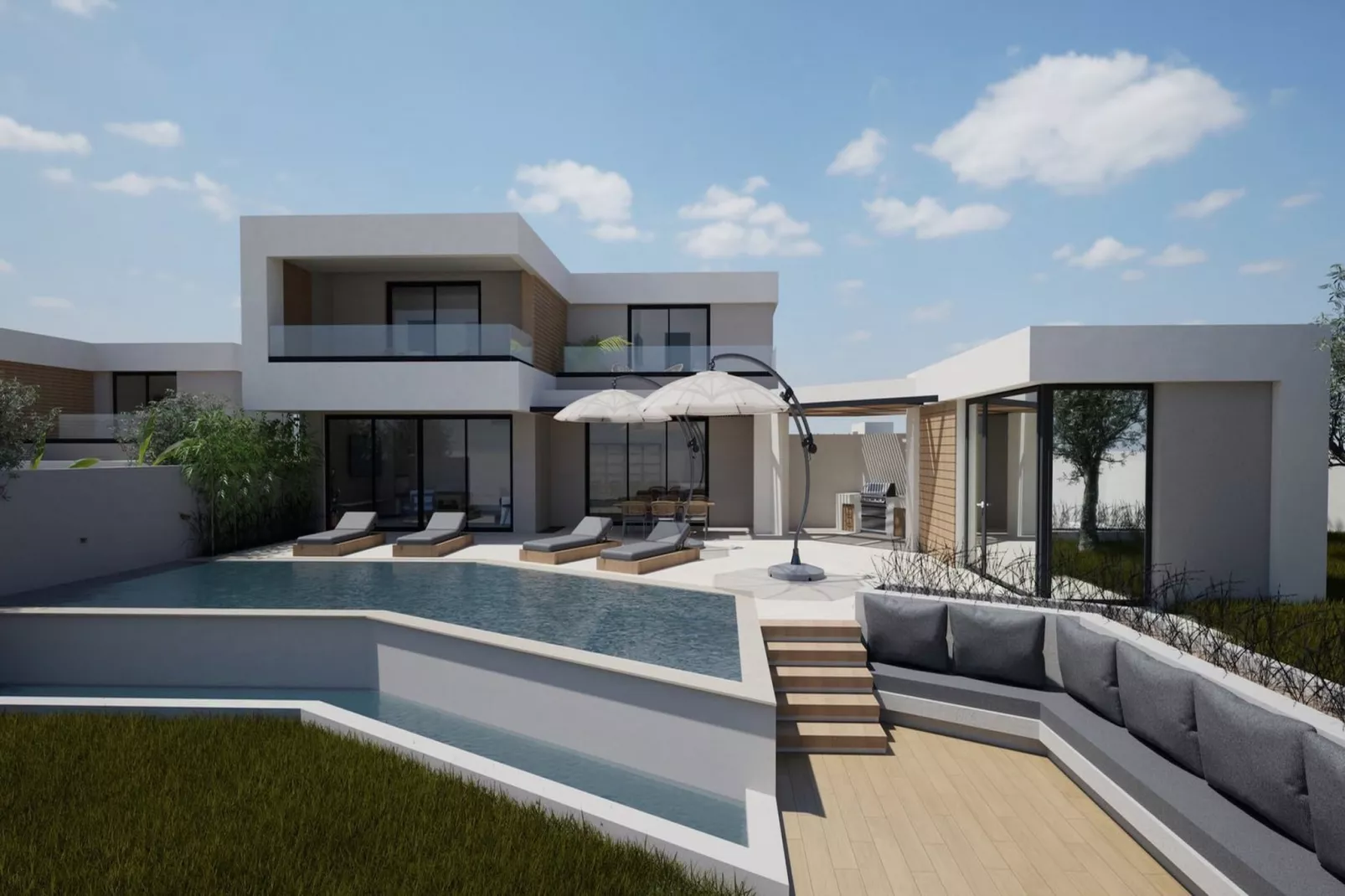 Ouranos Villa-Aether group villas-Zwembad