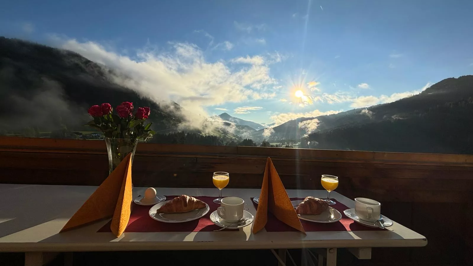 Landhaus Sonnenzauber-Uitzicht zomer