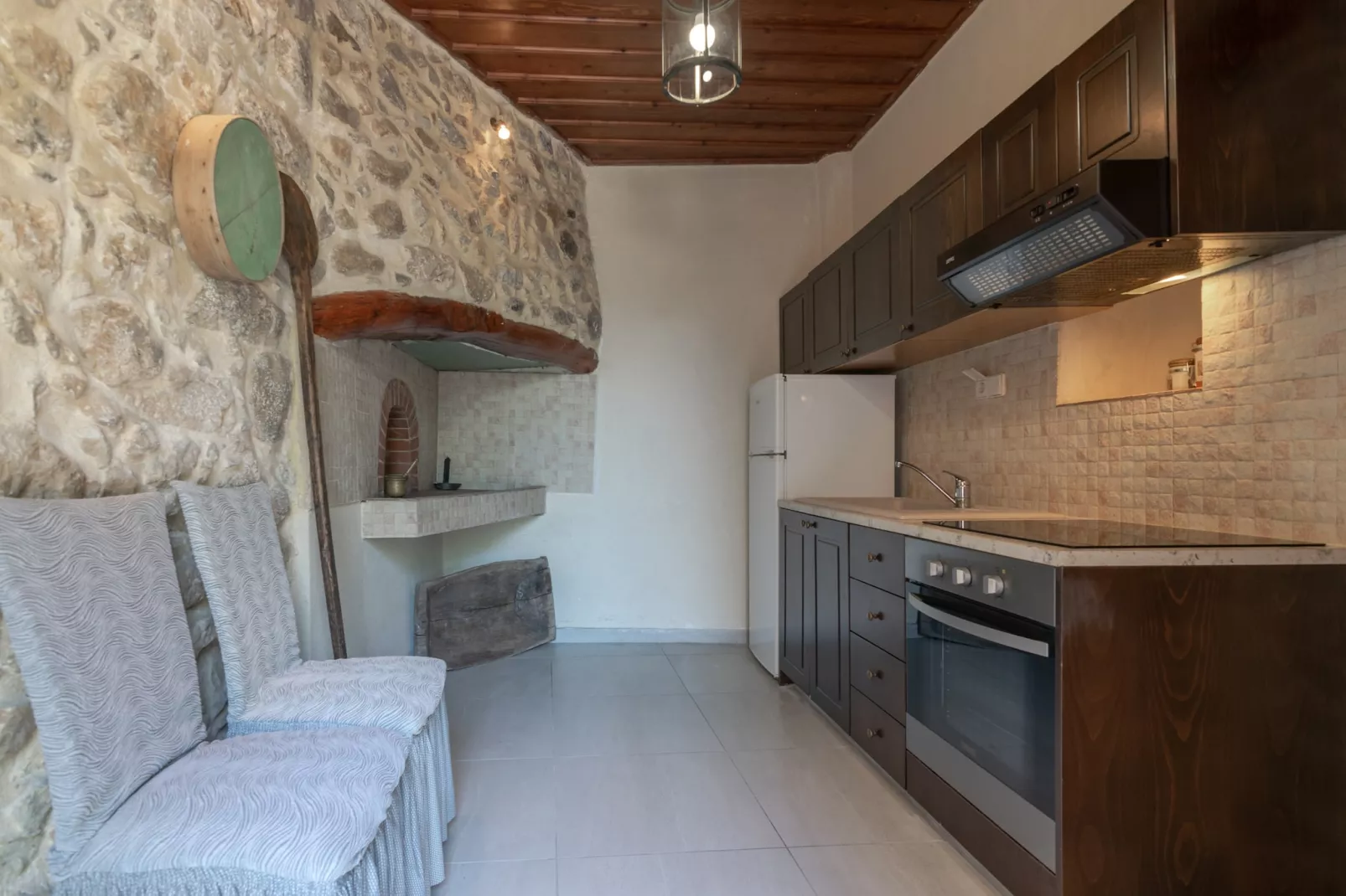 Archodiko Villa Imbros-Keuken