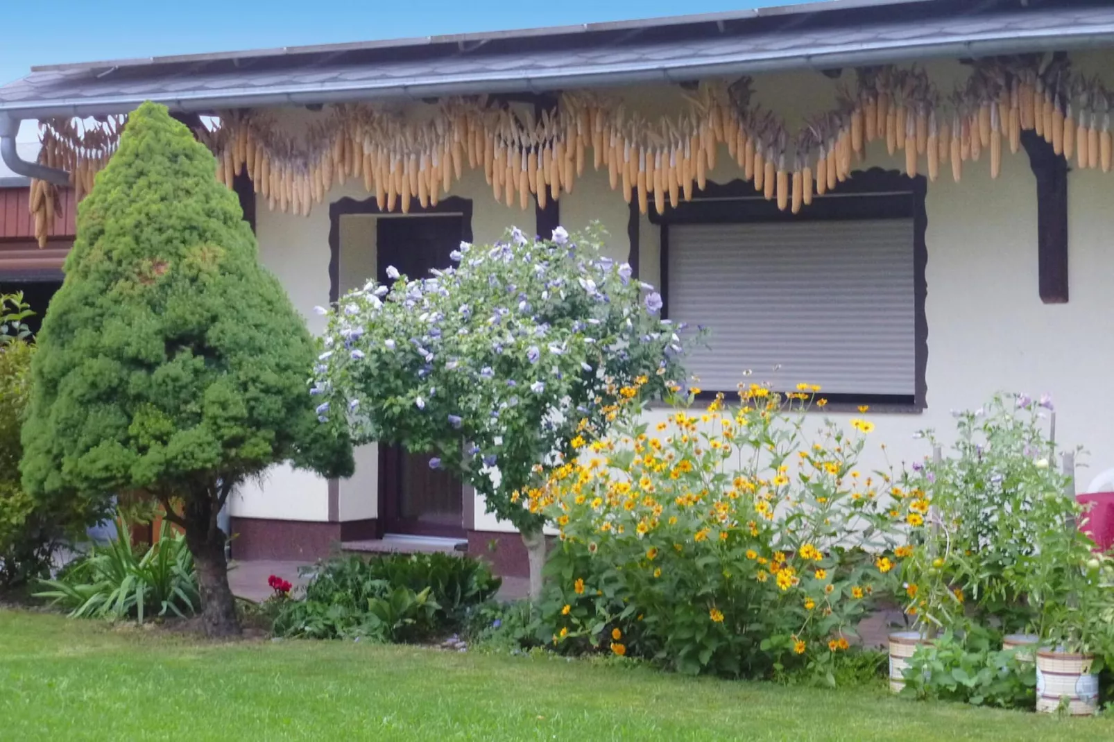 Reihenbungalow an einem Spreearm-Gebieden zomer 1km