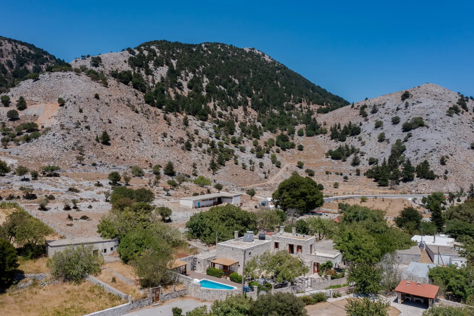 Archodiko Villa Imbros-Buitenlucht