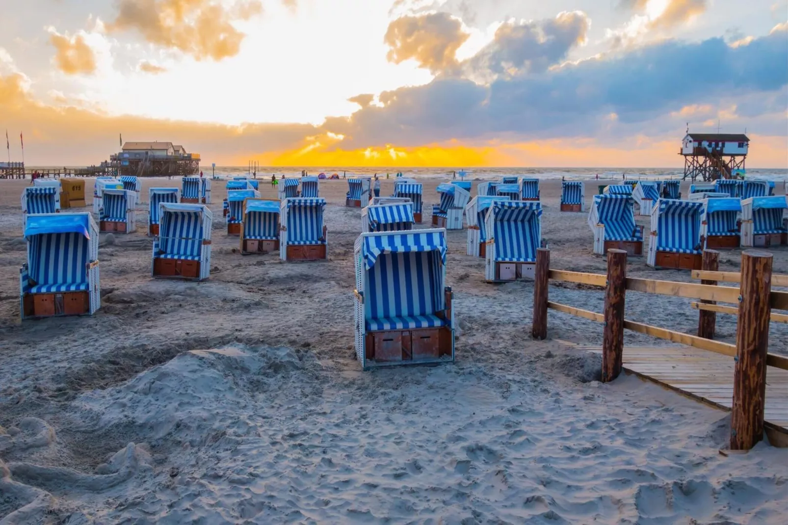 Ferienwohnung Nordseeblick in St Peter-Ording-Gebieden zomer 5km