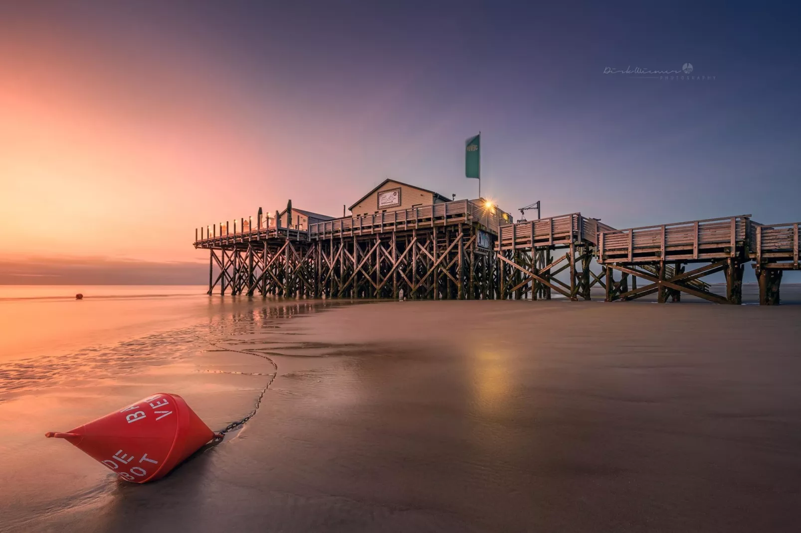 Ferienwohnung Nordseeblick in St Peter-Ording-Gebieden zomer 5km