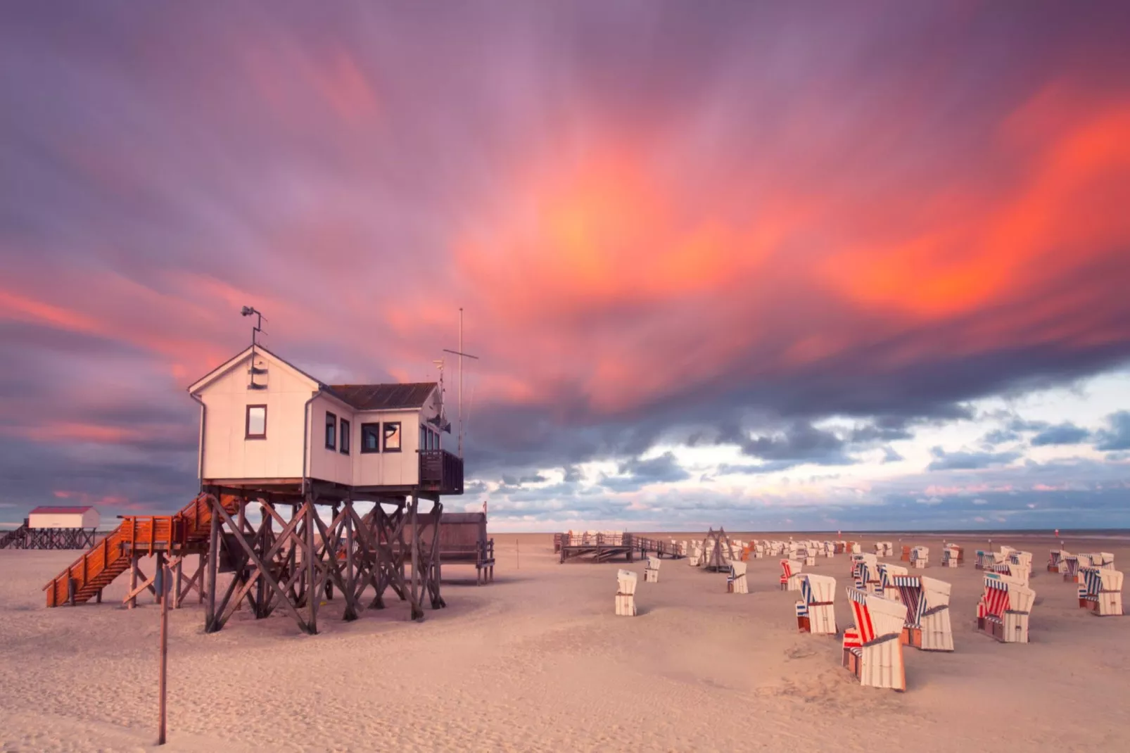 Ferienwohnung Nordseeblick in St Peter-Ording-Gebieden zomer 5km