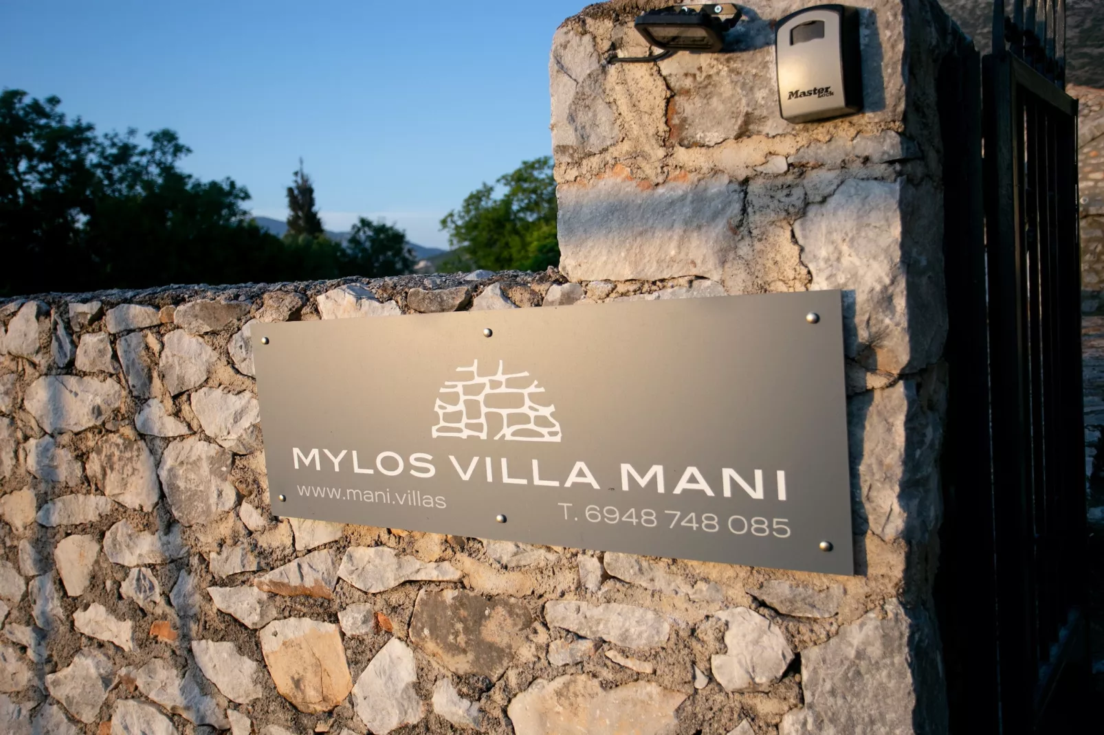 Mylos villa Mani-Buitenlucht