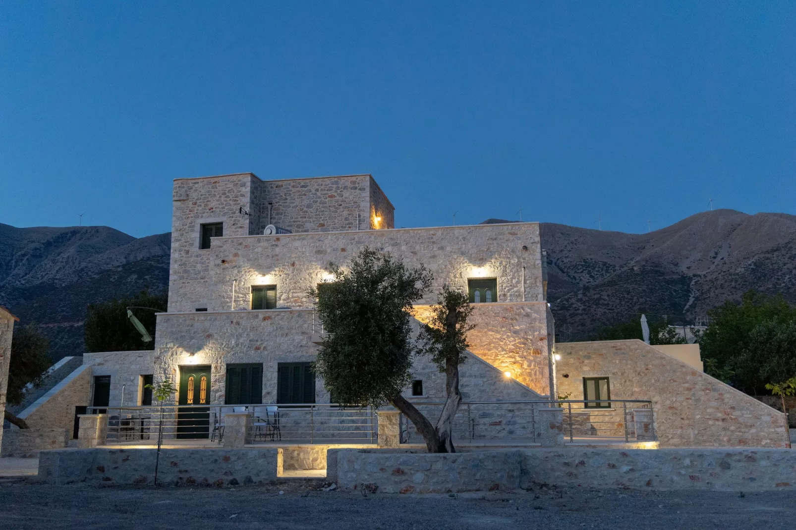 Mani Tsopakas Residences - Avli Studio-Buitenlucht