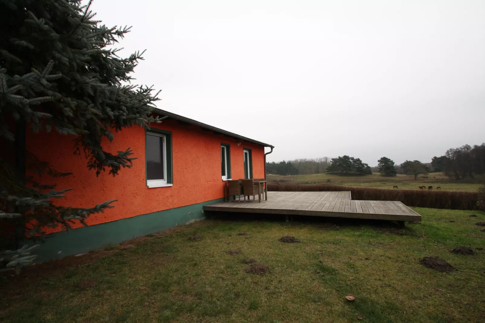 Ferienhäuser Inselblick / Ferienhaus 1 60 qm-Terrasbalkon