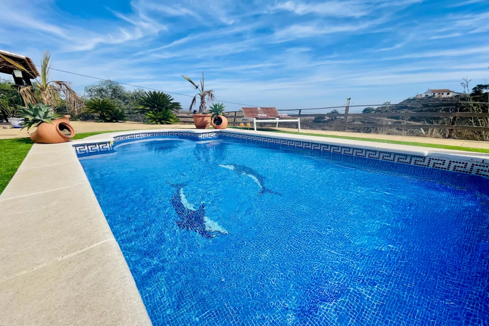 Villa Montes de Málaga-Buitenkant zomer