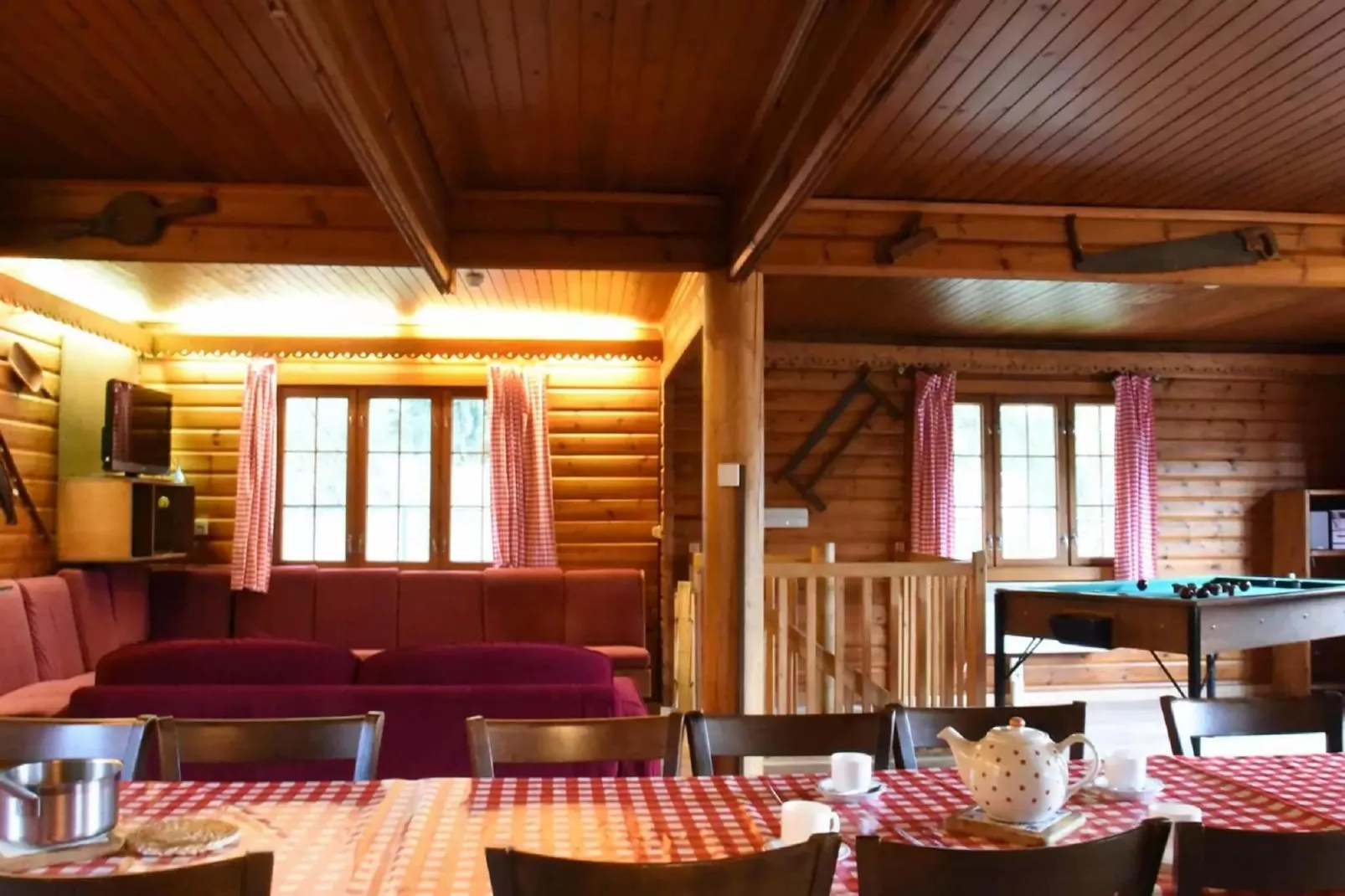 Chalet Finlandais-Woonkamer