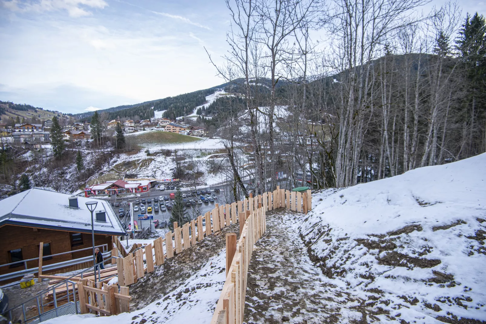 Comfort Chalet-Uitzicht winter