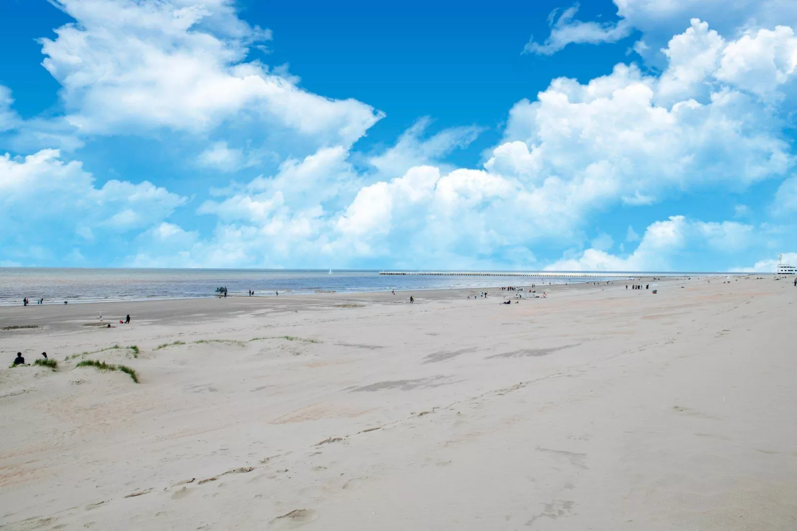 Strand Imperial-Gebieden zomer 5km