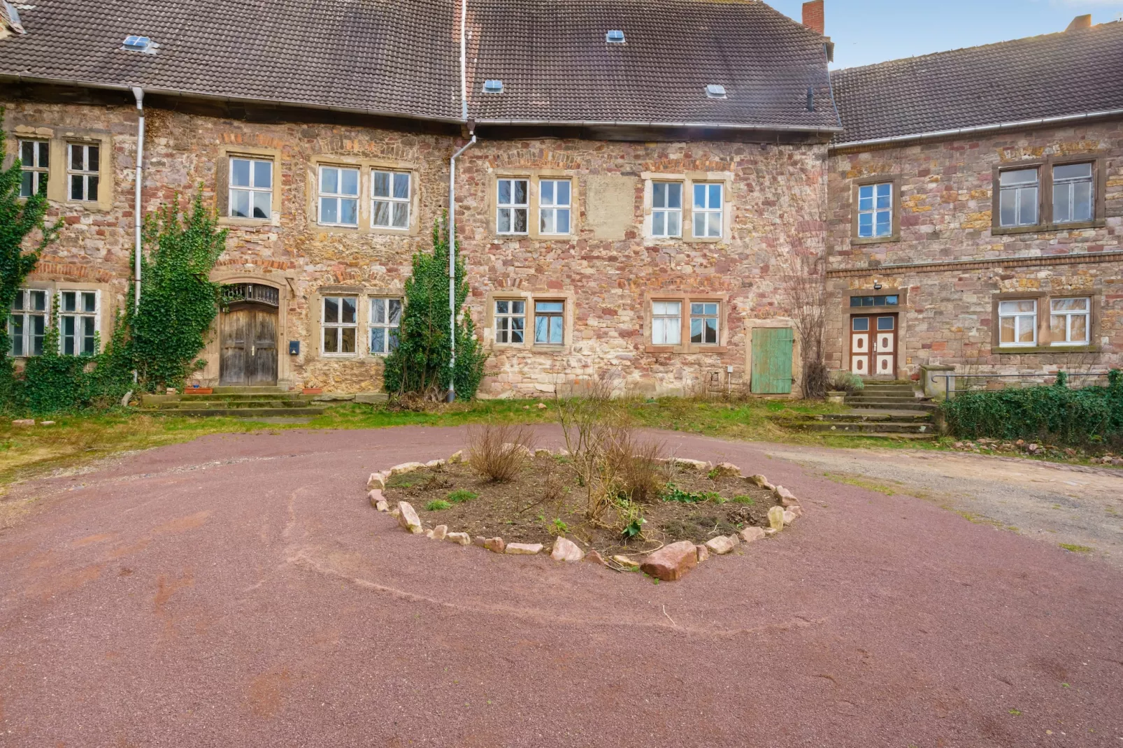 Ferienwohnung im Schloss Friedeburg-Buitenkant zomer