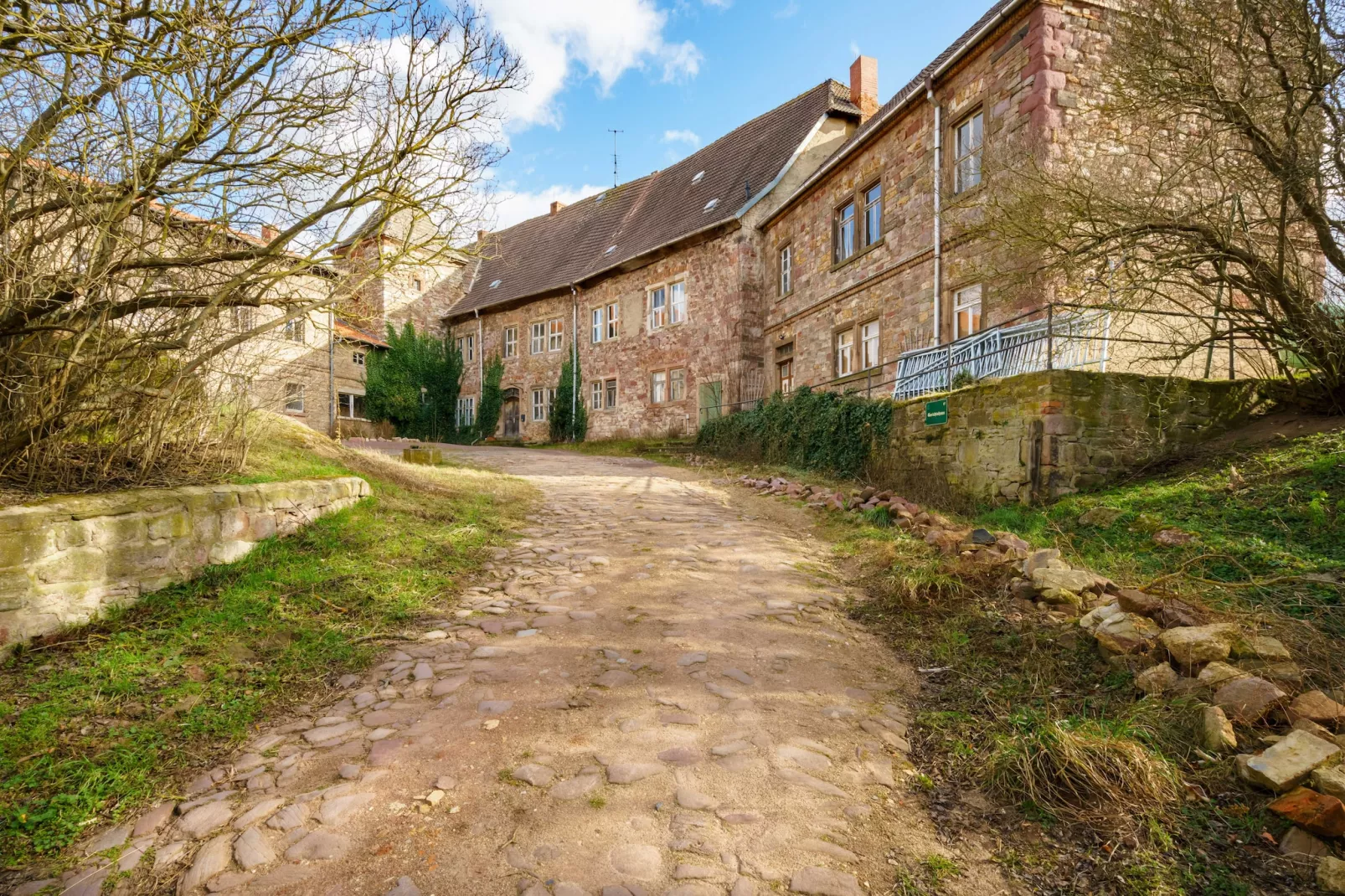 Ferienwohnung im Schloss Friedeburg-Buitenkant zomer