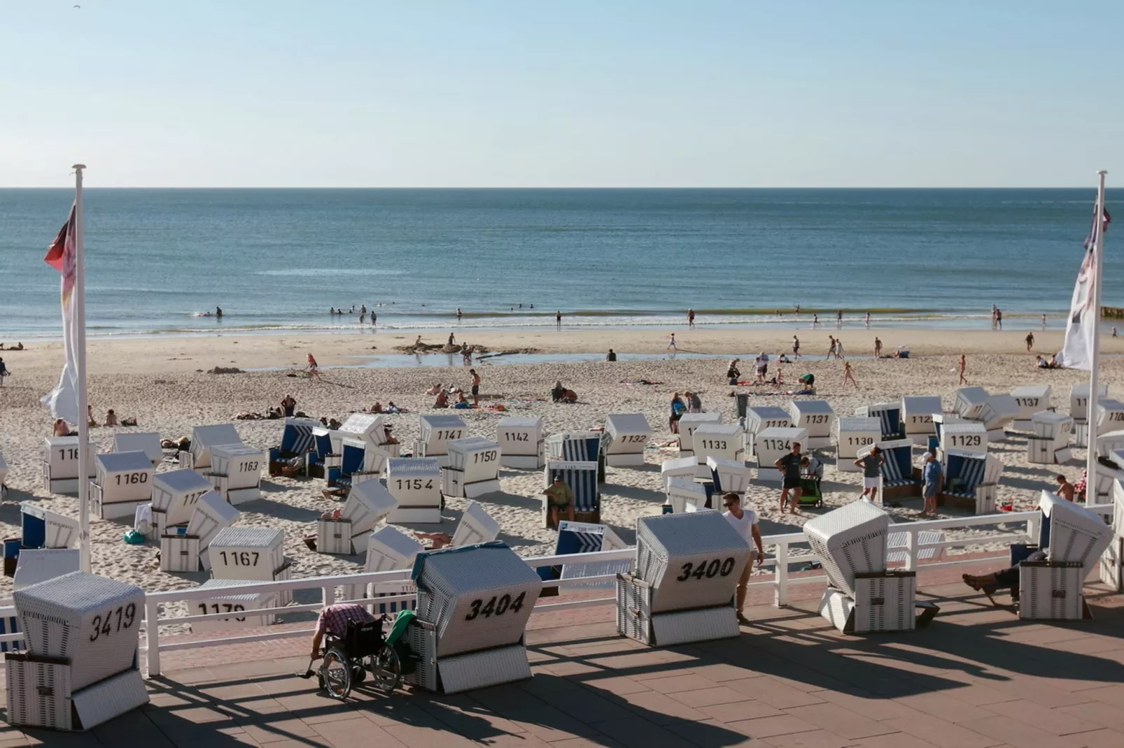 Apartementhaus Andrea Wohnung 5 - Westerland-Gebieden zomer 5km