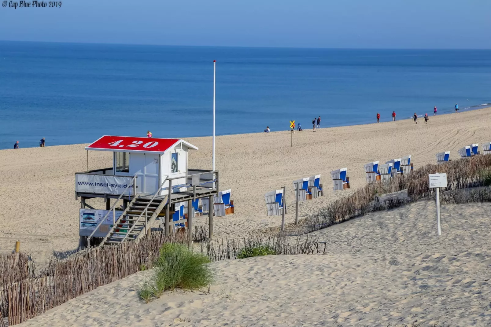 Apartementhaus Andrea Wohnung 5 - Westerland-Gebieden zomer 5km