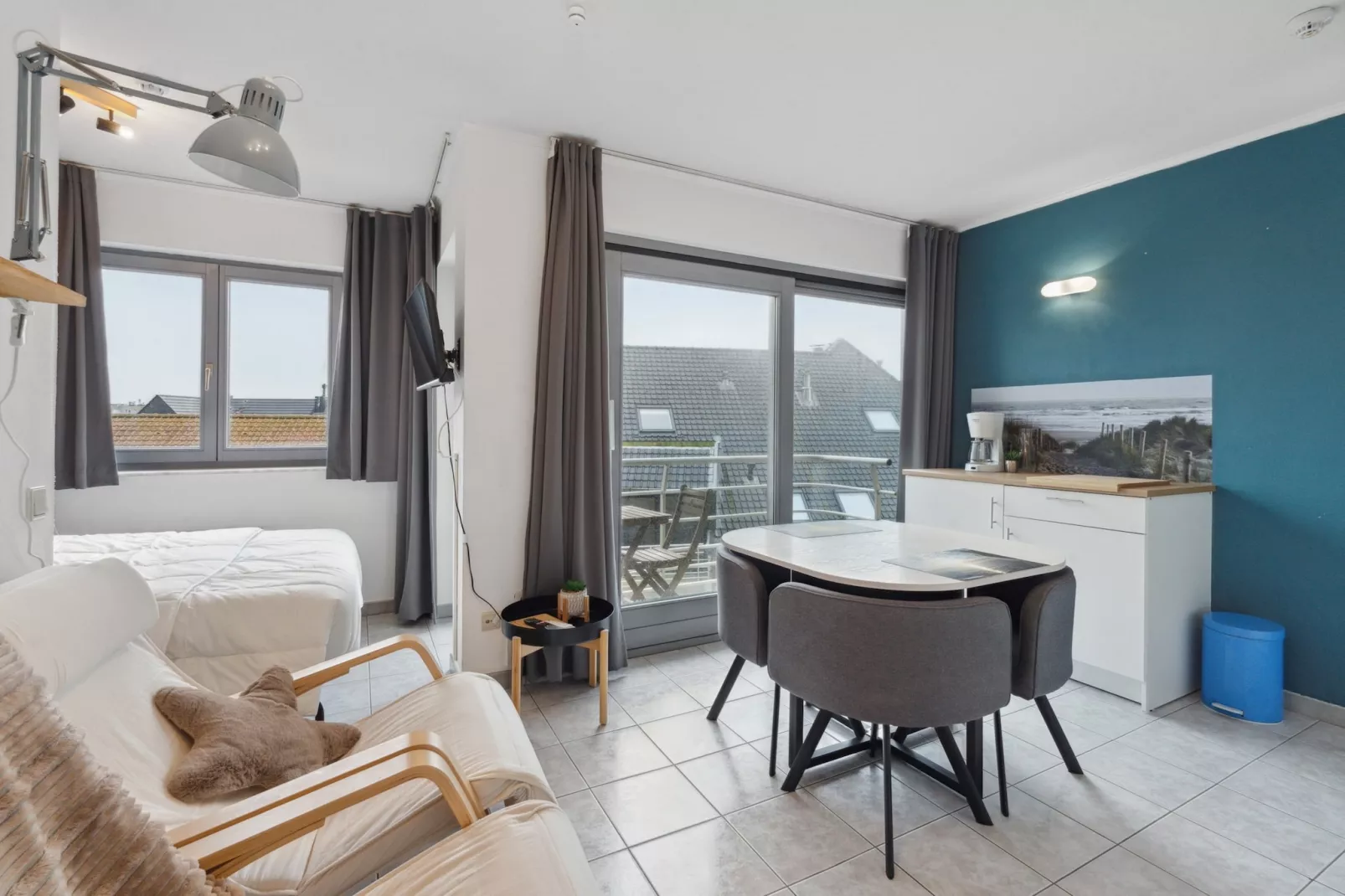 Ocean Suites 514-Woonkamer