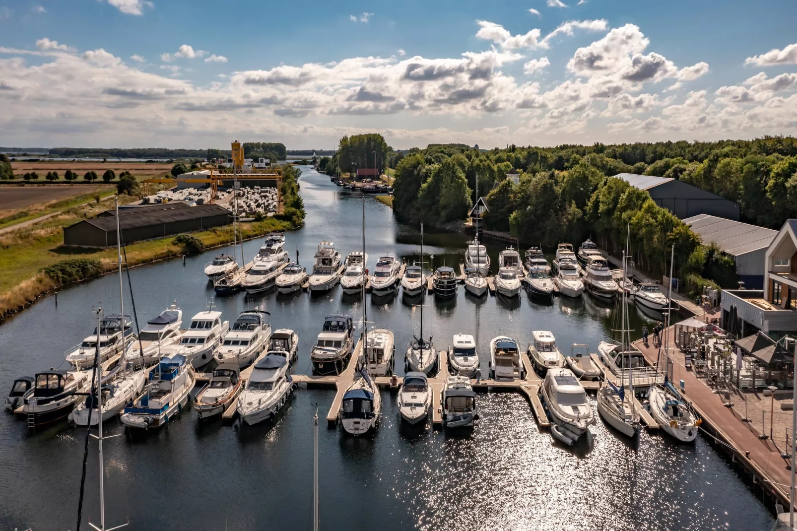 Harbour Loft 3C Residence Marina-Uitzicht zomer