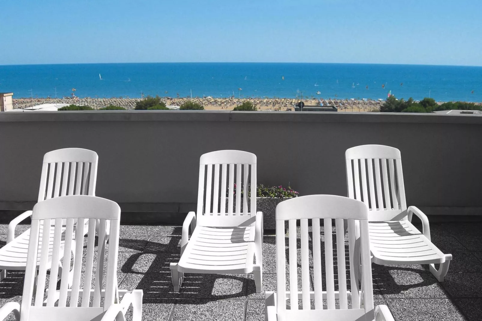 Residence Oasi, Bibione Lido del Sole-Trivano/C6-Terrasbalkon